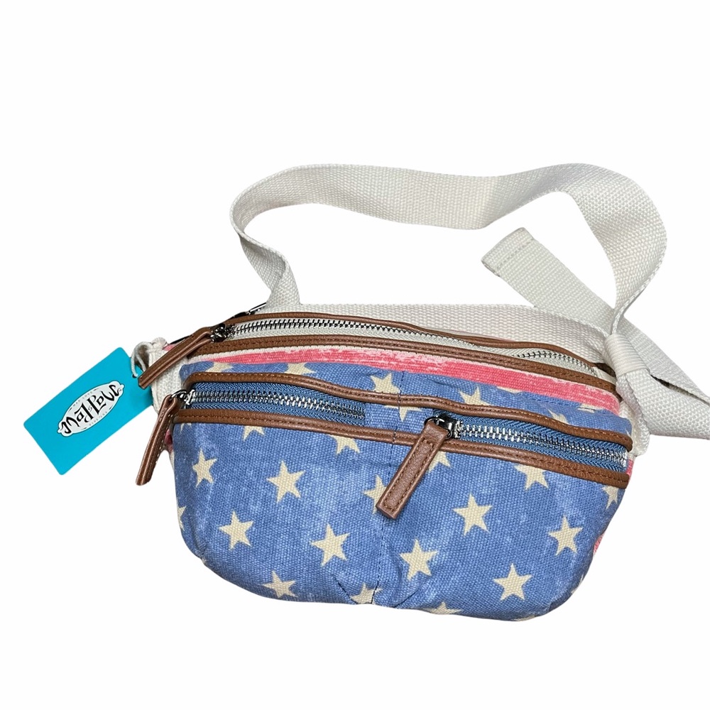 Target USA Flag Fanny Pack